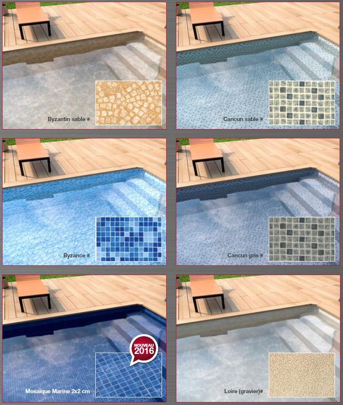 Revêtement d'étanchéité piscine béton liner 85/100 PREMIUM par Aquarev'Piscines à Pierrevert 04860