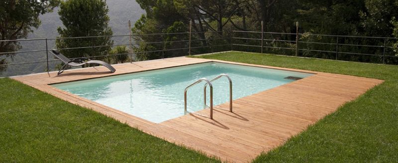 Dolce Vita Gold piscine hors-sol by LAGHETTO par Aquarev'Piscines à Pierrevert 04860