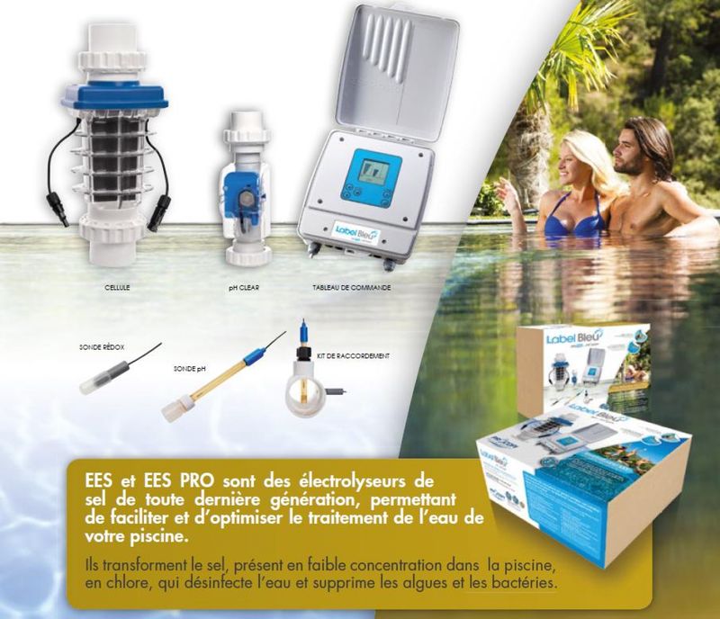 Électrolyseur au sel EES et EES Pro LabelBleu par Aquarev'Piscines à Vinon sur Verdon 83560 