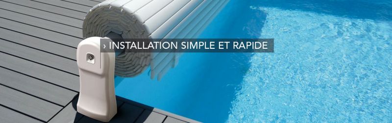 Couverture de piscine automatique hors-sol électrique par Aquarev'Piscines à Vinon sur Verdon 83560
