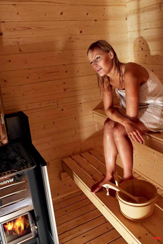 Sauna extérieur HARVIA par Aquarev'Piscines à Manosque 04100