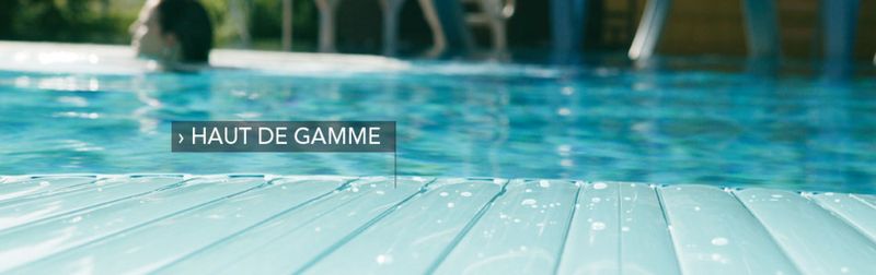 Couverture automatique de piscine tablier Smart Line par Aquarev'Piscines à Mane 04300