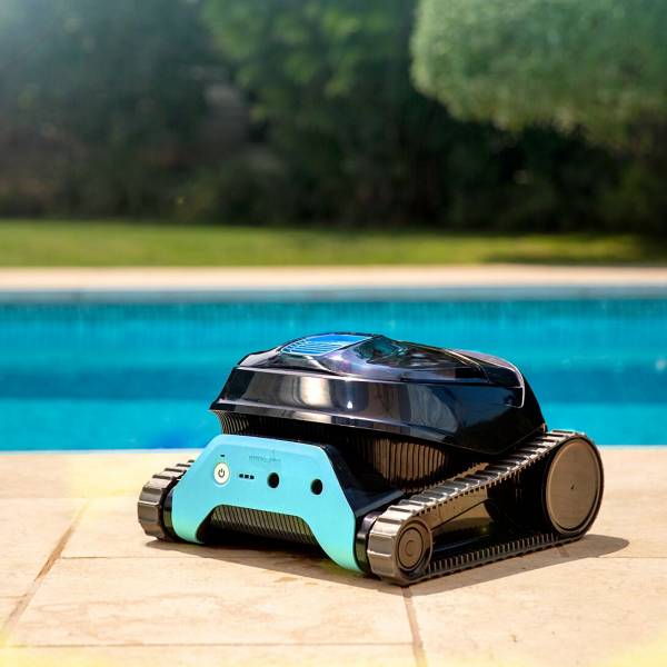 Dolphin LIBERTY 200 - Maytronics - Robot nettoyeur de piscine sans fil - Aquarev' Piscines - Vinon sur Verdon 83560